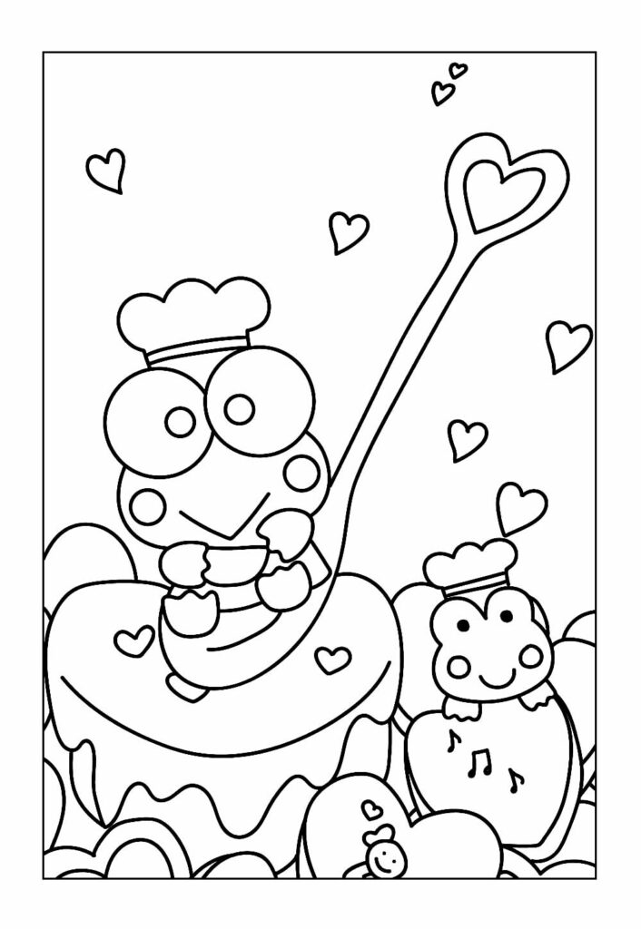 Desenho de Keroppi