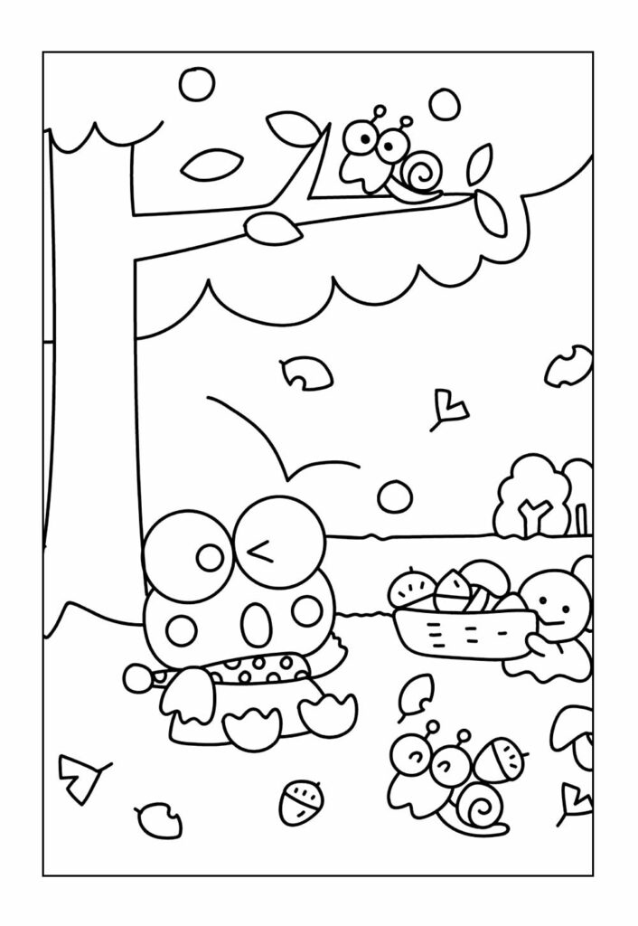 Desenho de Keroppi
