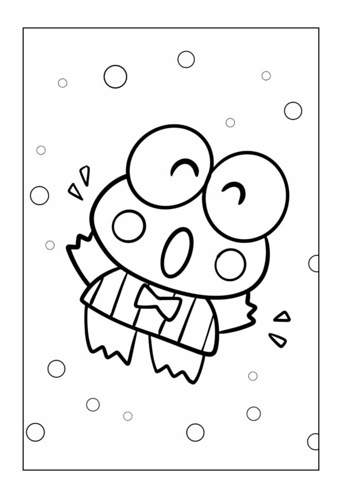 Desenho Keroppi