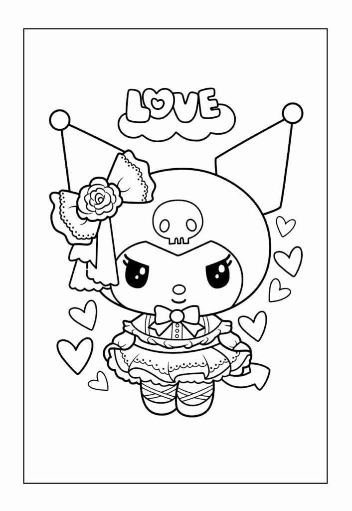Desenho Kuromi