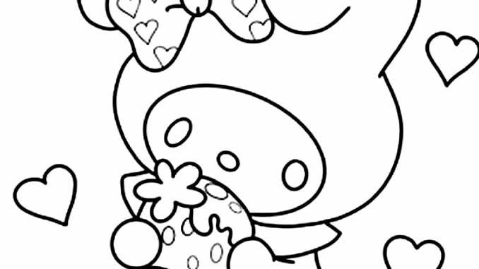 Desenho My Melody Colorir