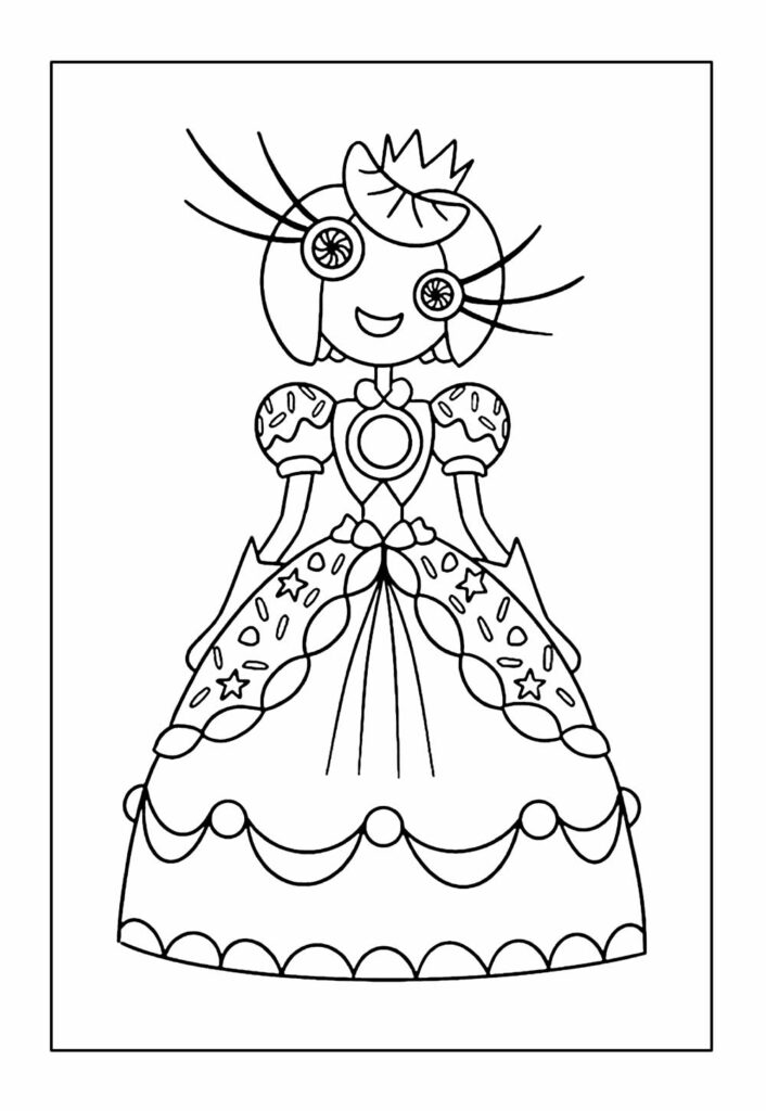 O Incrível Circo Digital para colorir
