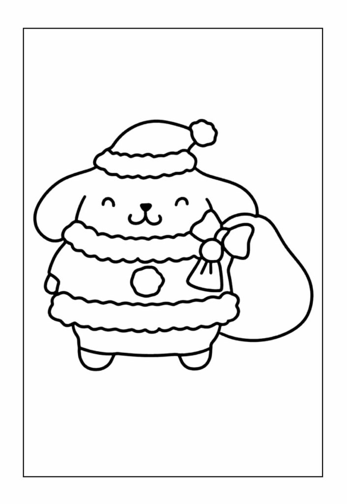 Desenho Pompompurin Pintar