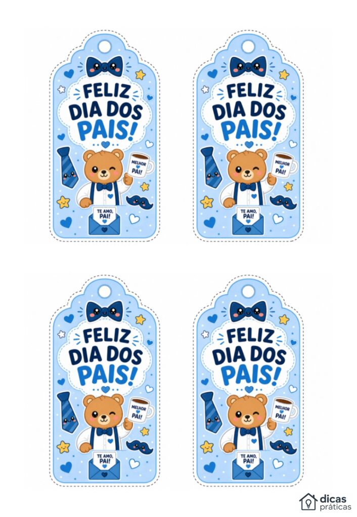 Tags para Dia dos Pais