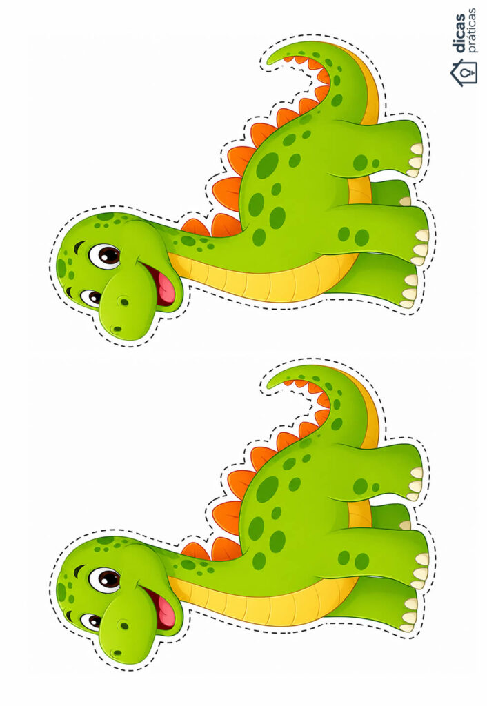Molde de Dinossauros
