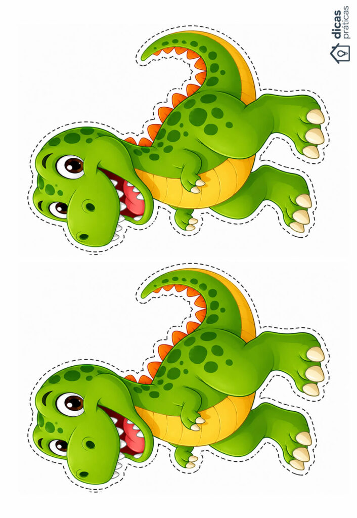 Molde de Dinossauros