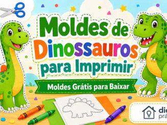 Dinossauros para imprimir
