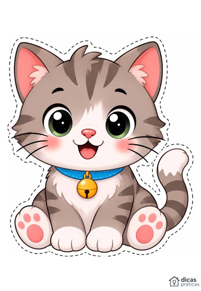 Molde Grande de Gatinho