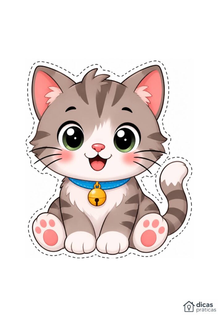 Molde de Gatinho