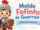 Moldes de Guerreiro Fofo para Imprimir