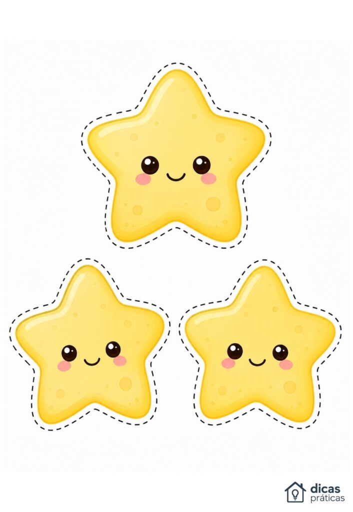 Moldes de Estrelas