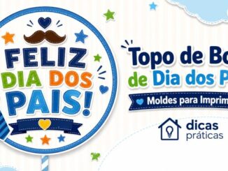 Topo de Bolo para Dia dos Pais