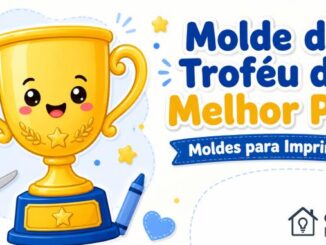 Moldes de Troféu de Melhor Pai