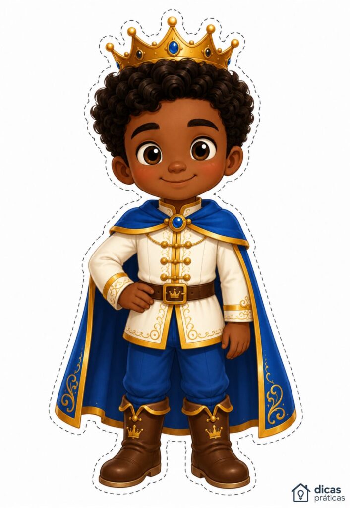 Príncipe Negro para imprimir