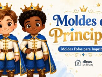 Moldes de Príncipes para Imprimir