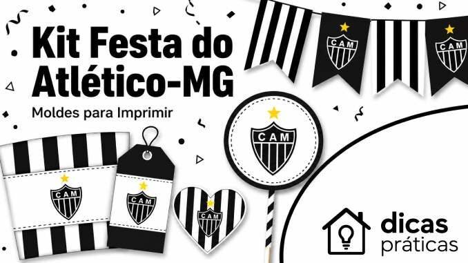 Kit Festa do Atlético-MG para Imprimir