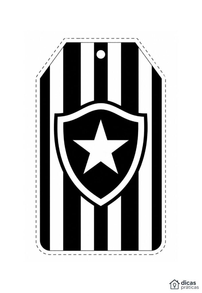 Lembrancinha do Botafogo para Imprimir