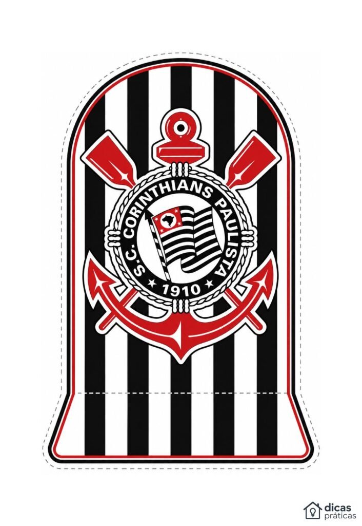 Display do Corinthians para Imprimir