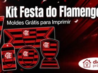 Kit Festa do Flamengo - Moldes Grátis
