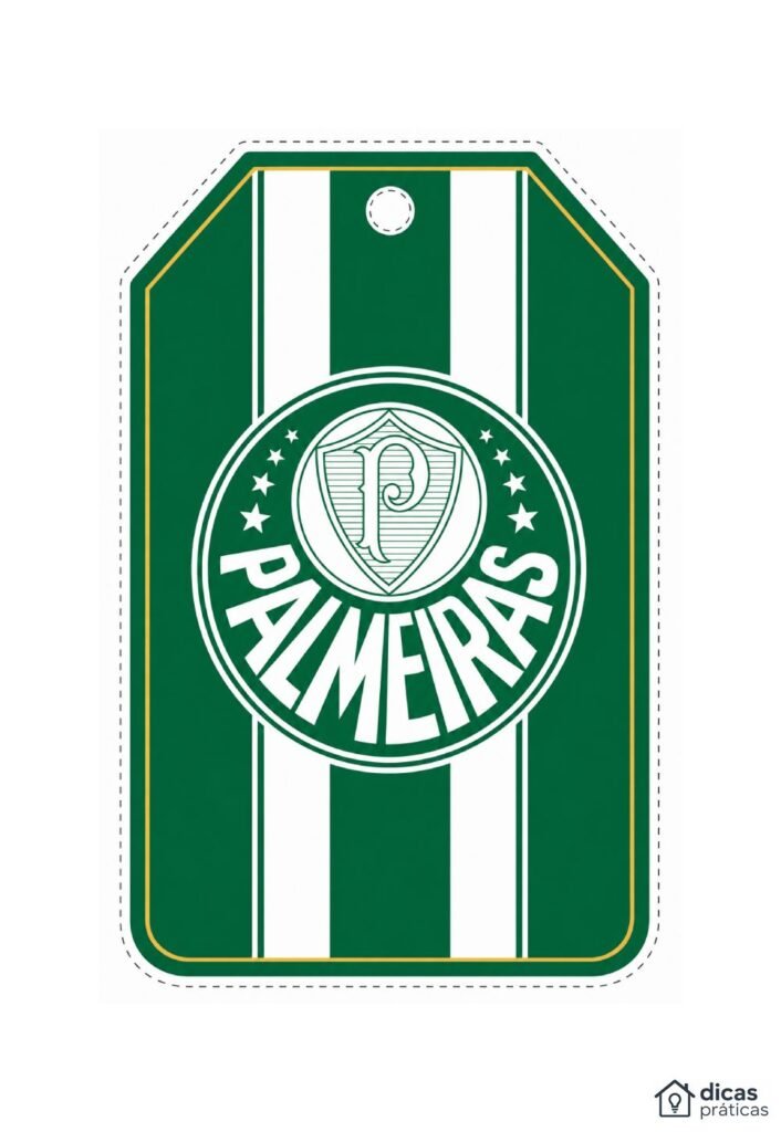 Enfeite do Palmeiras para Imprimir