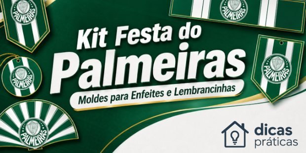 Kit Festa do Palmeiras: Moldes para Imprimir