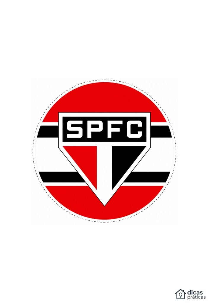 Topo de Bolo de São Paulo