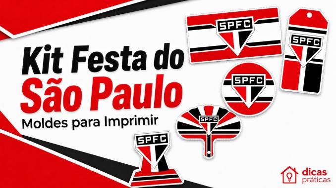 Kit Festa do São Paulo para Imprimir