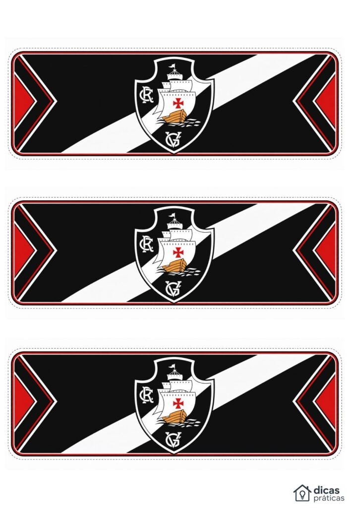 Rótulos do Vasco - Kit Festa