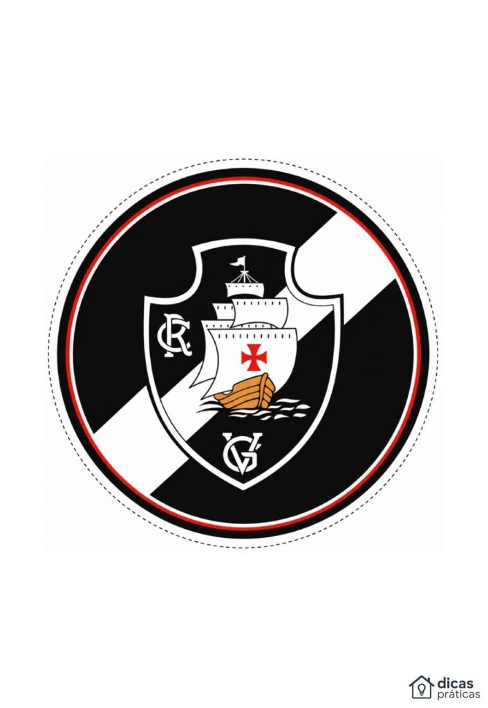 Topo de Bolo do Vasco
