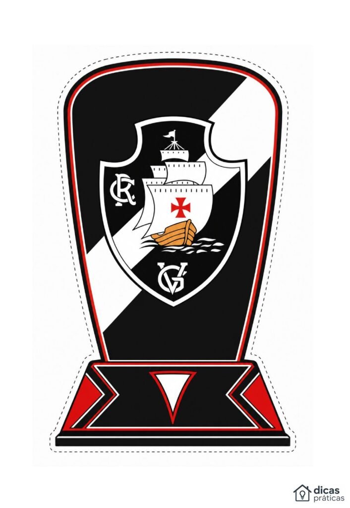Display do Vasco para Enfeite