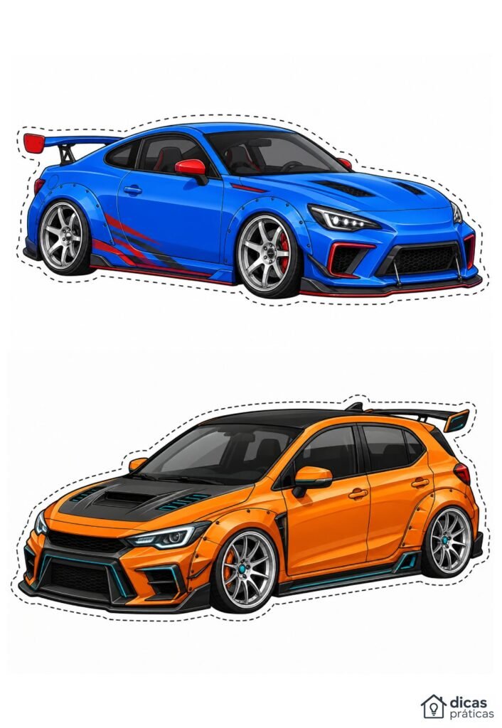 Moldes de Carros Tunados