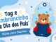 Moldes de Tag e Lembrancinha de Dia dos Pais