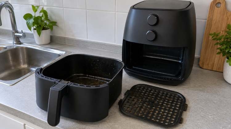 Aprenda de um modo simples como limpar airfryer e tirar a gordura