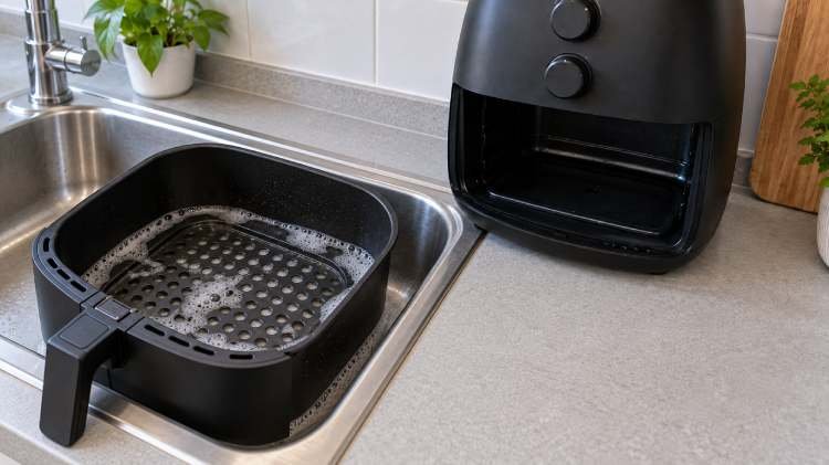 Como limpar airfryer