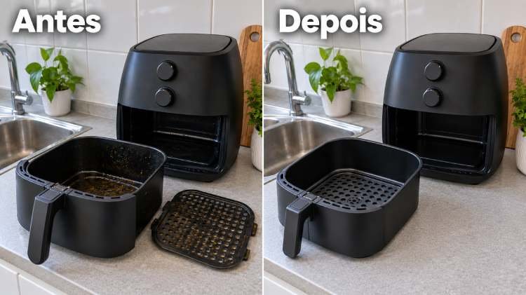 Como limpar airfryer