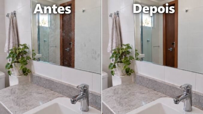 Como limpar espelho de forma simples