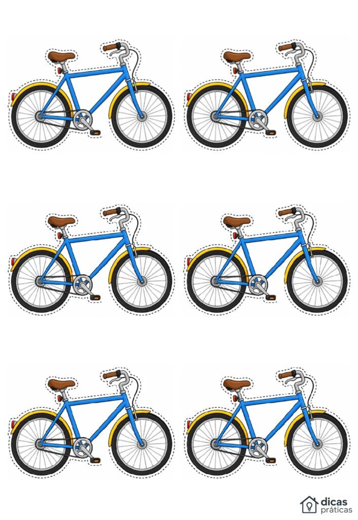 Moldes Pequenos de Bicicletas