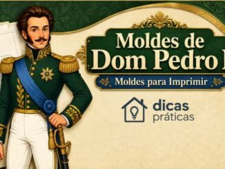 Moldes de Dom Pedro I para Imprimir