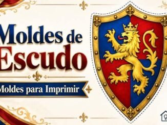 Molde de Escudo para Imprimir
