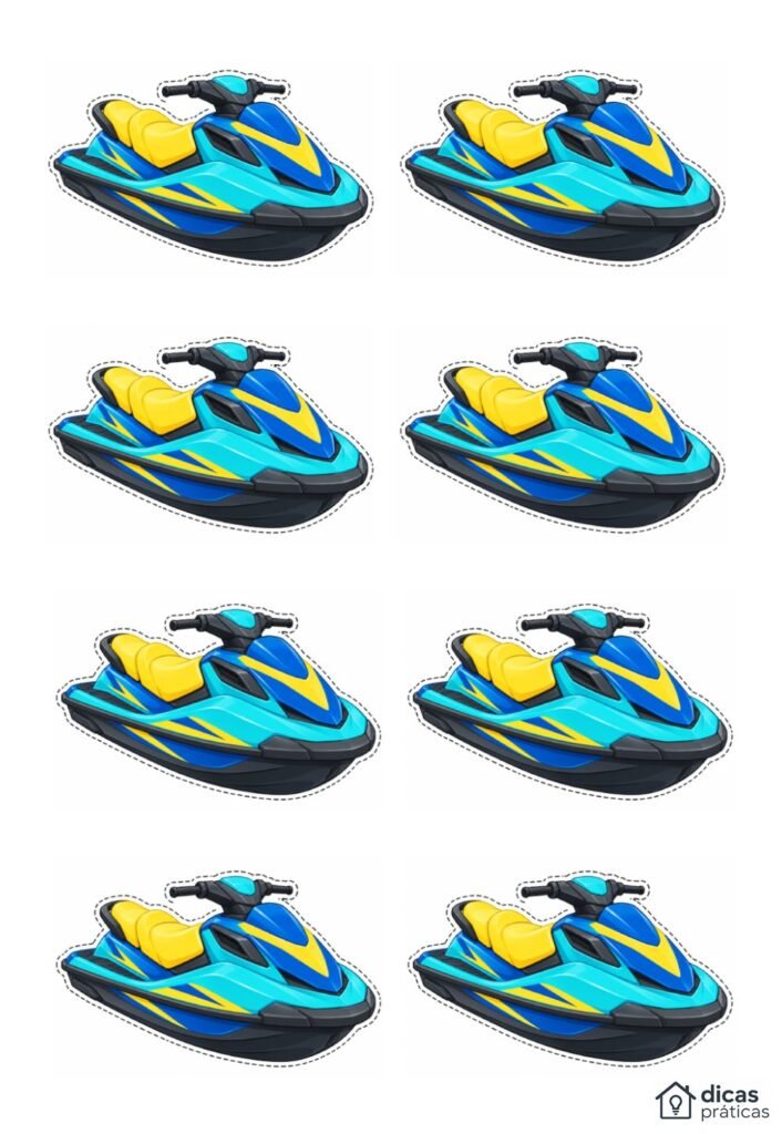Molde de Jetski Pequeno