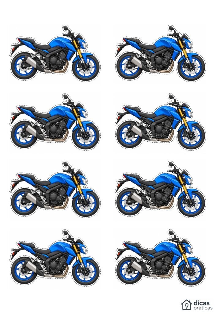 Moldes de Motos Pequenas