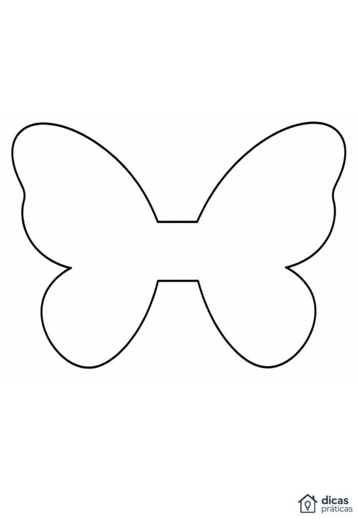 Molde de Borboleta