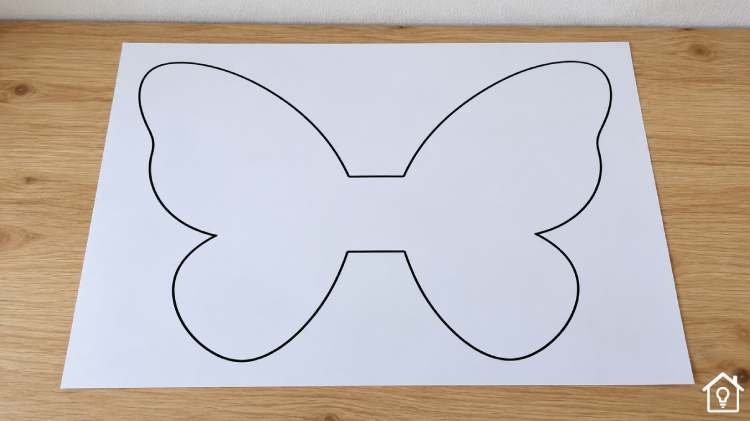 Borboleta de Papel para Lembrancinha