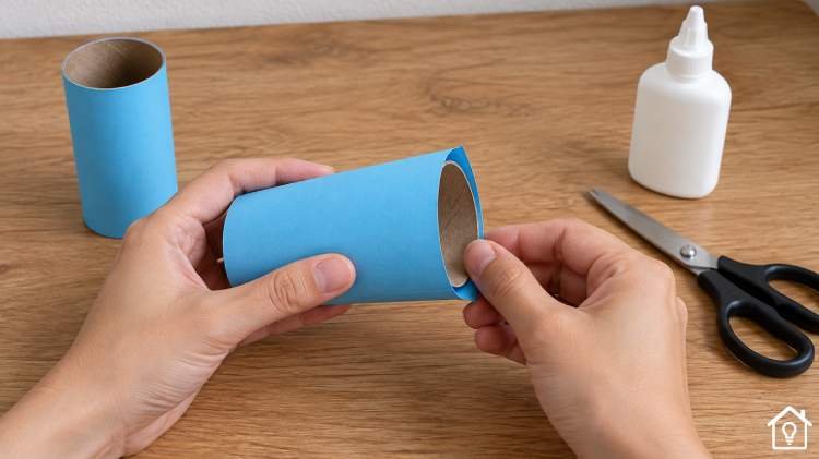Criando binóculos de papelão