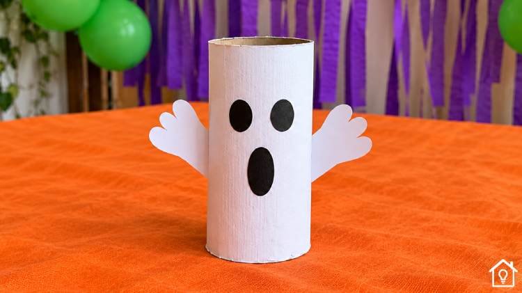 Fantasminha de Papel para Halloween