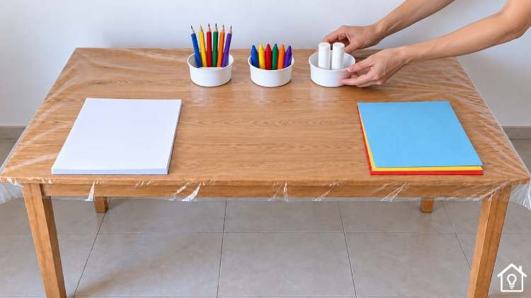 Como fazer mesa de atividades