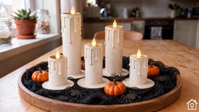 Como fazer Velas Decorativas para Halloween