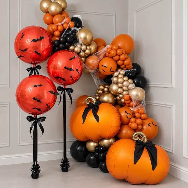 Balões Decorados para Halloween