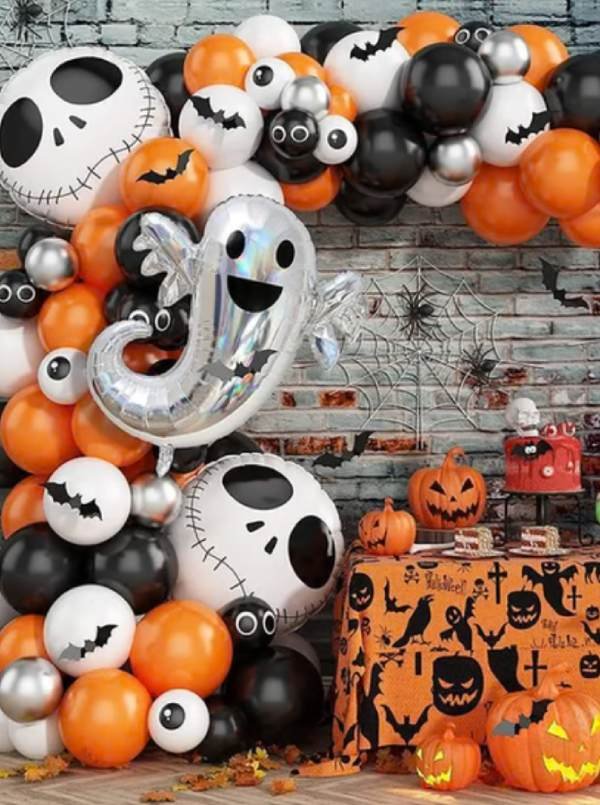 Balões Decorados para Halloween