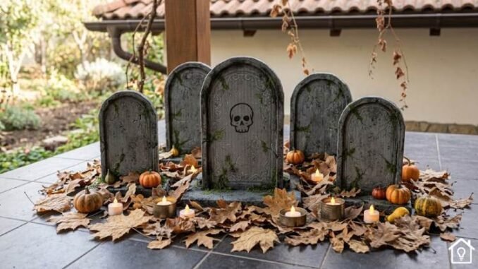 Decoração de Halloween para Jardim